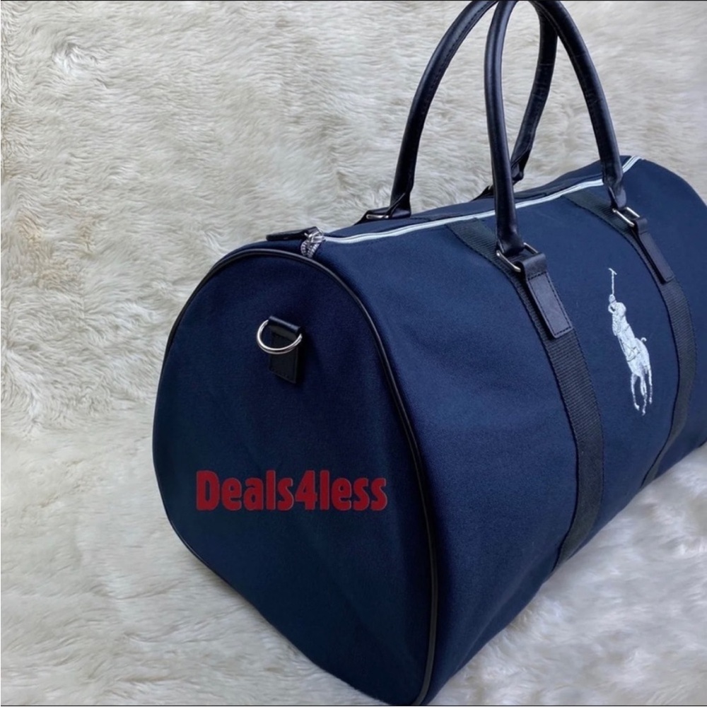 Polo Ralph Lauren Duffel Bag Weekender, Travel Bag, Gym Bag! - Picture 5 of 6